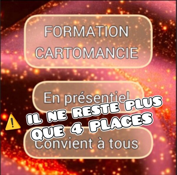 Formation Cartomancie en présentiel  nov 2025