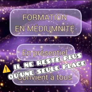 Formation en médiumnité Nov 2025 : Développez vos facultés
