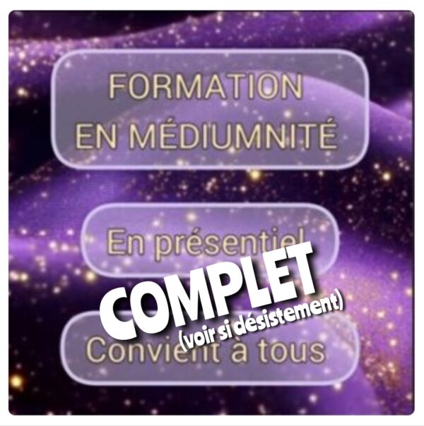 Formation en médiumnité Nov 2025 : Développez vos facultés